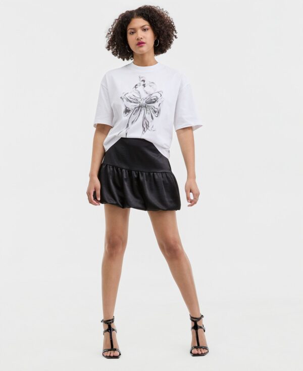 Women's Seya Bubble-Hem Mini Skirt