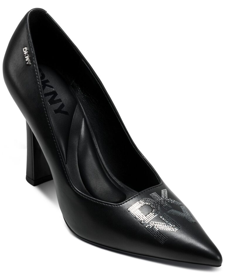 Women's Cinthia Sequin Logo Heel Pumps