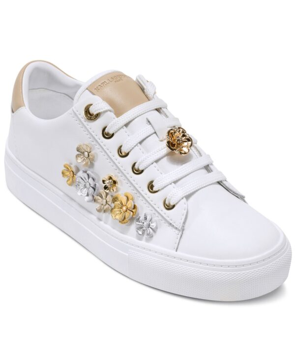 Women's Cate Fleur Lace-Up Sneakers