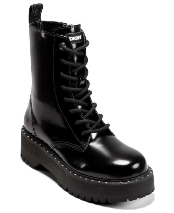 Women's Batu Studs Block Heel Booties
