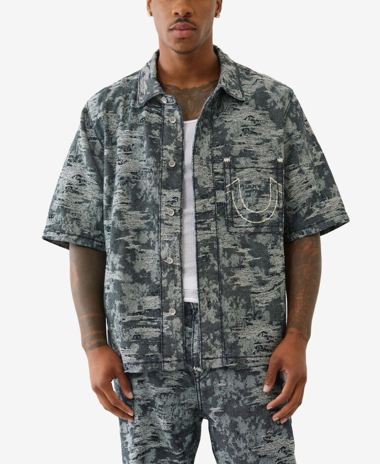 Men's Super Oversized Short-Sleeve Shirt