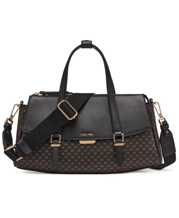 Irene Mini Signature Top Handle Convertible Satchel