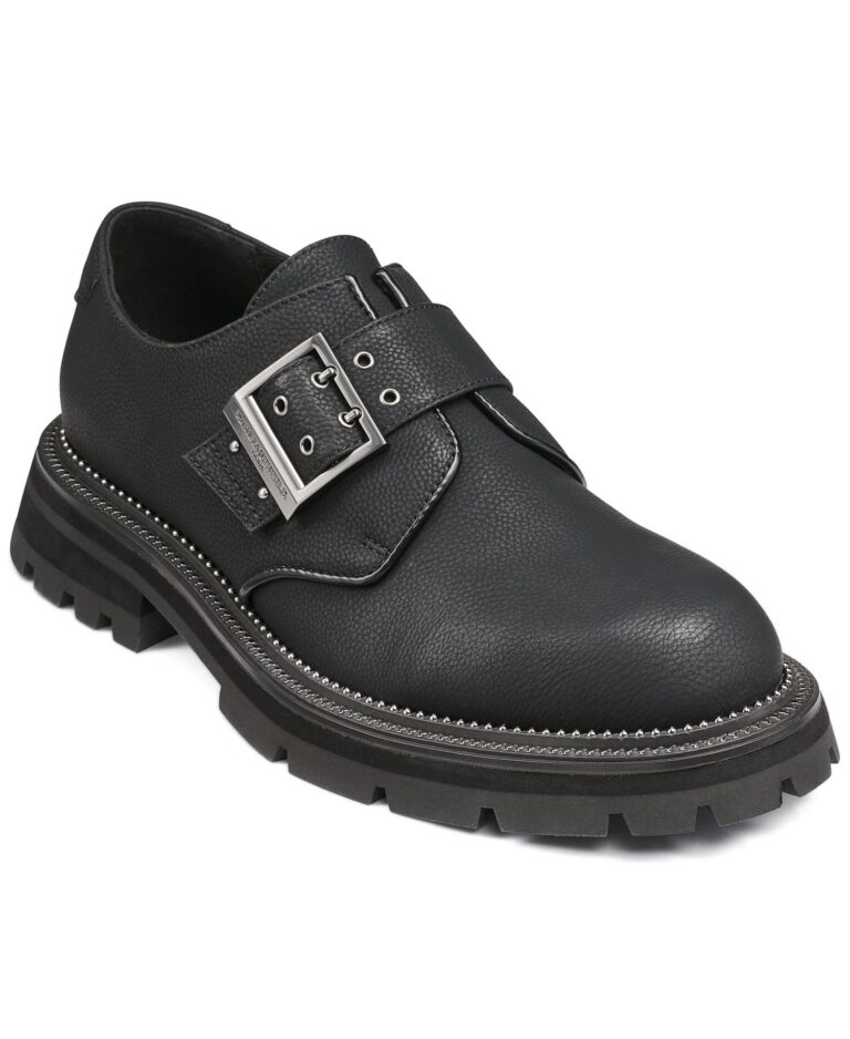 Men's Pebble Monk Strap Shoes