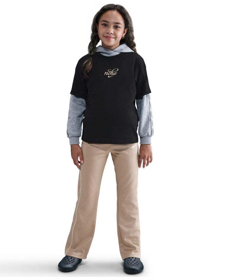 Girls' 7-16 Sportswear Loose Fit Short-Sleeve T-Shirt