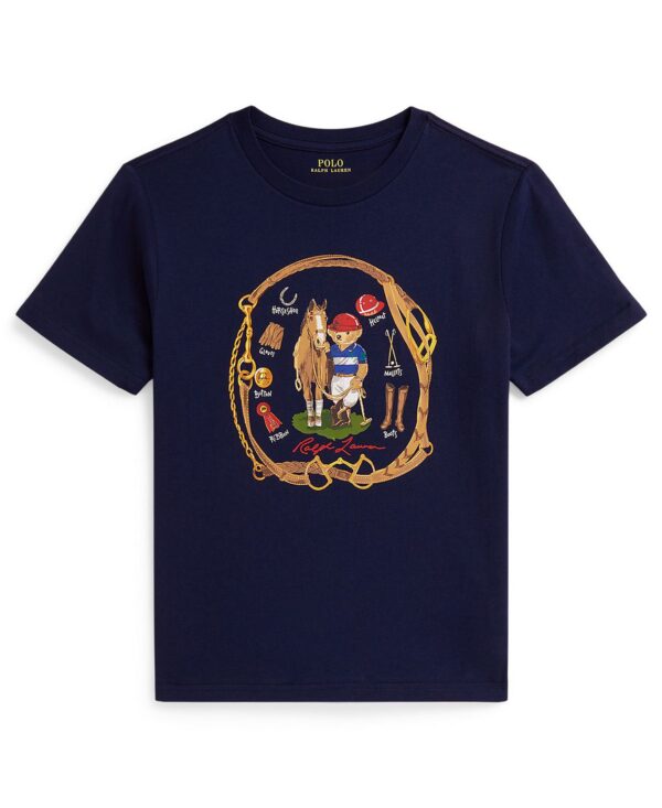 Boys 8-20 Polo Bear Cotton Jersey Tee
