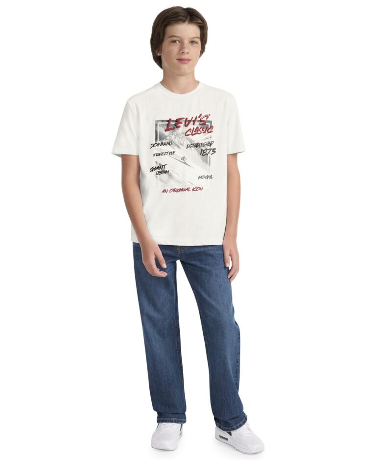 Boys' 8-20 Black Diamond Crewneck T-Shirt