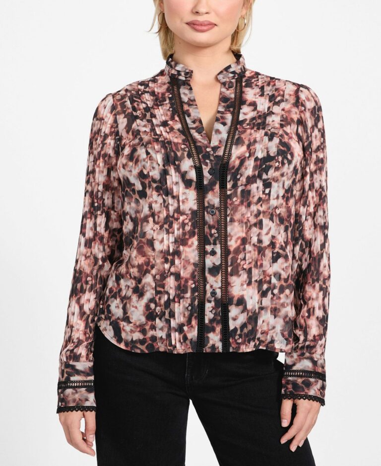 Women's Josette Printed Long-Sleeve Top