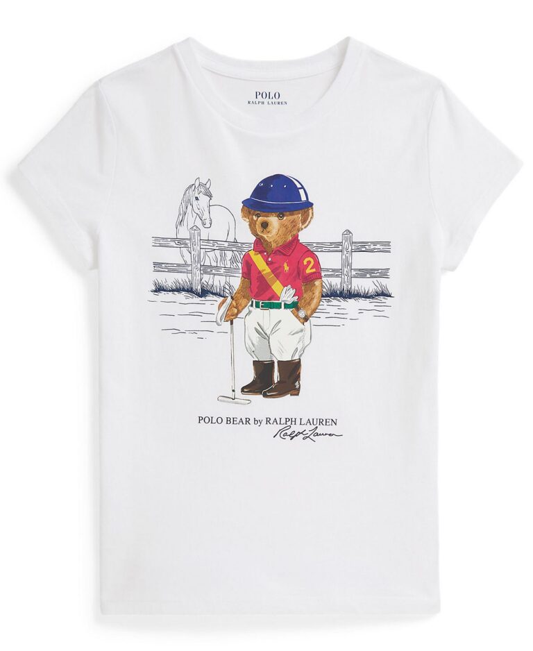 Girls' 7-16 Printed Short-Sleeve T-Shirt