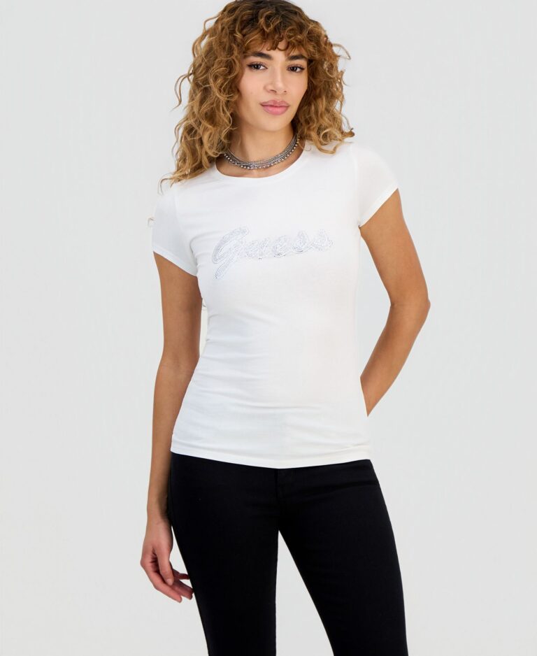 Women's Rhinestone Logo T-Shirt