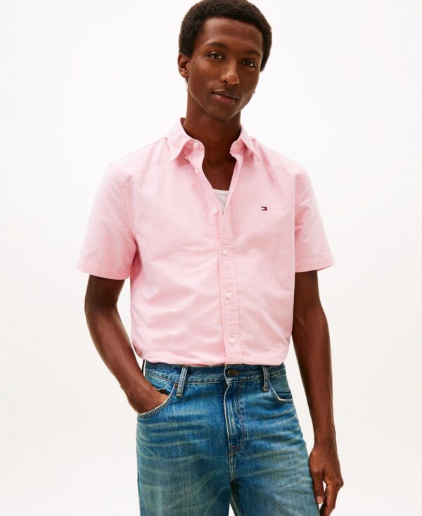 Men's Heritage Short-Sleeve Solid Oxford Shirt