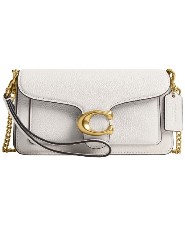 Tabby Mini Pebble Leather Chain Crossbody Bag 19