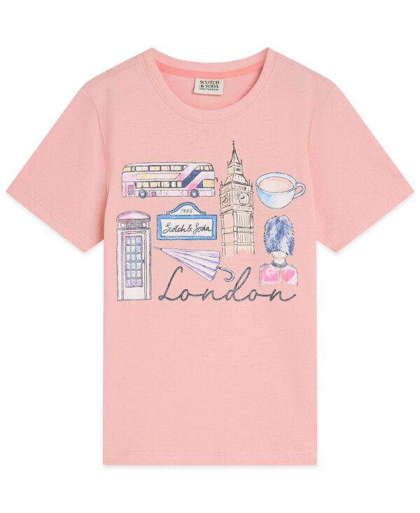 Girls' 4-6X London Graphic T-Shirt