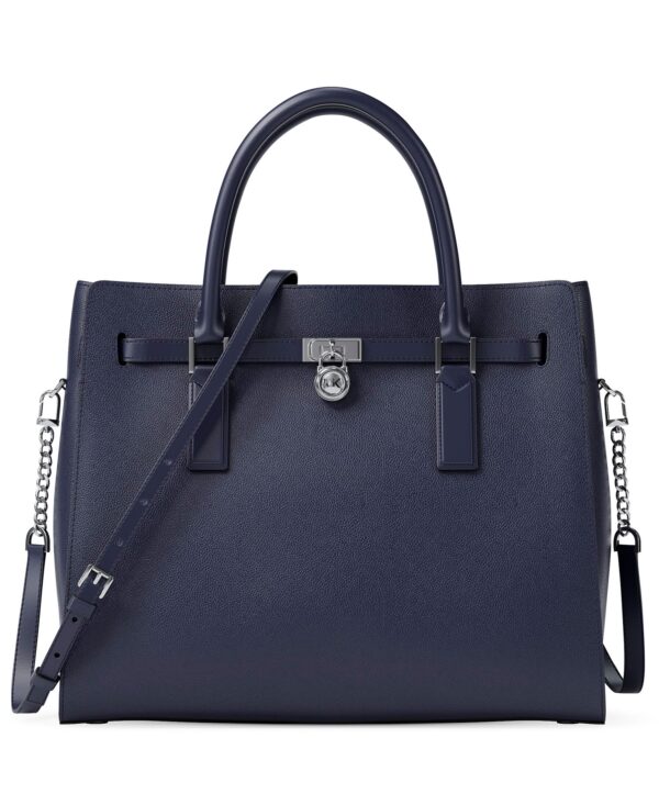 Hamilton Moderne Large Leather Satchel Bag