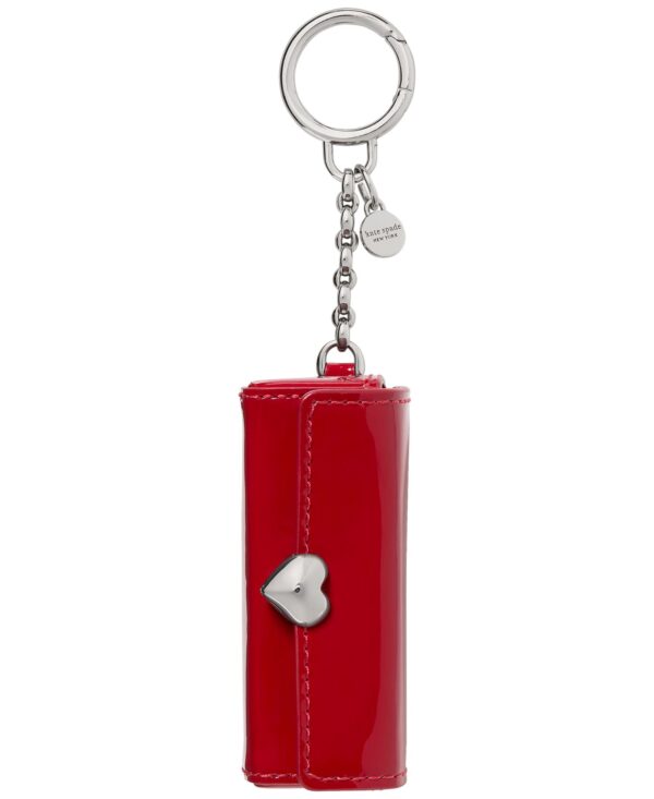 Charmed Patent Leather Lipstick Bag Charm