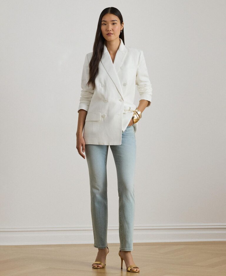 Women's Mid-Rise Straight Ankle Jeans