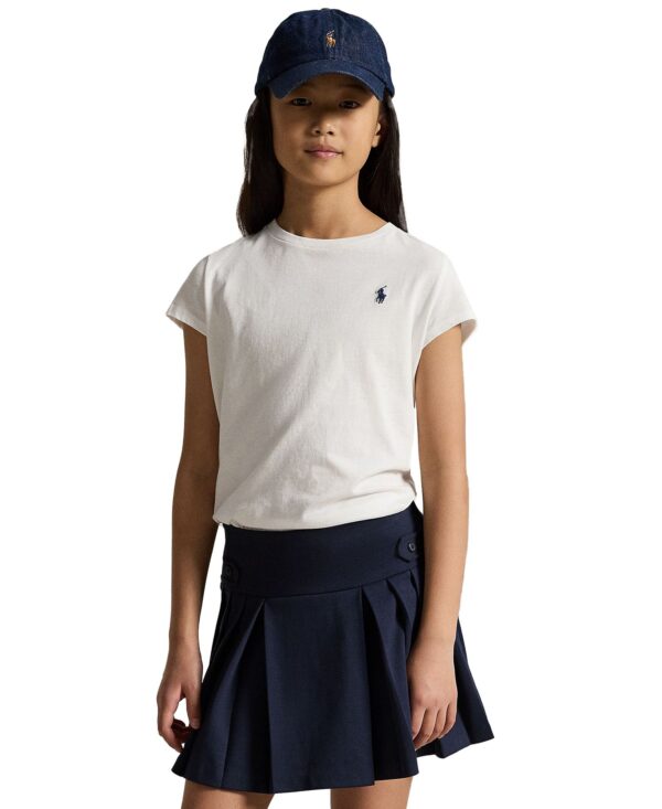Girls' 7-16 Cotton Jersey Short-Sleeve T-Shirt