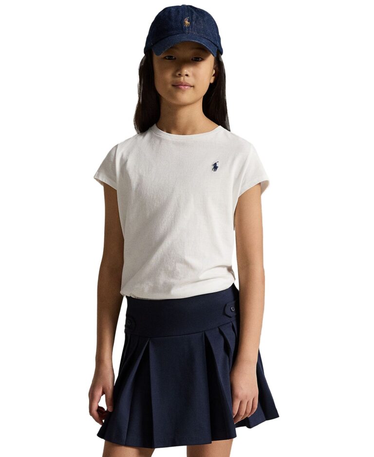 Girls' 7-16 Cotton Jersey Short-Sleeve T-Shirt