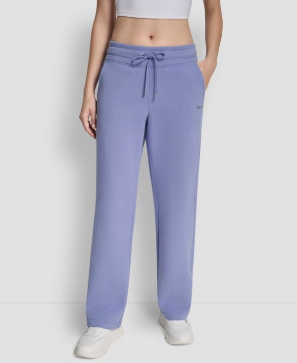 Women's Metallic Bubble Open Leg Pull-On Pants
