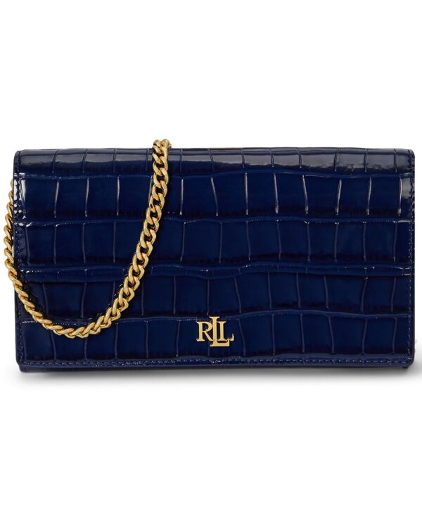 Adair II Small Croc-Embossed Crossbody Bag