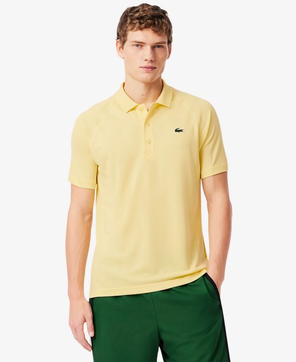Men's Breathable Run-Resistant Interlock Polo Shirt