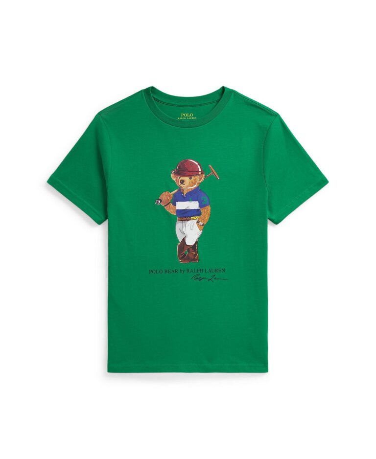 Boys' 8-20 Polo Bear Cotton Jersey T-Shirt