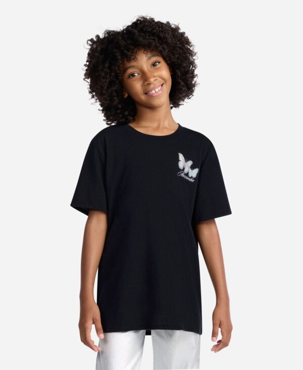 Girls' Butterfly Graphics Short-Sleeve T-Shirt