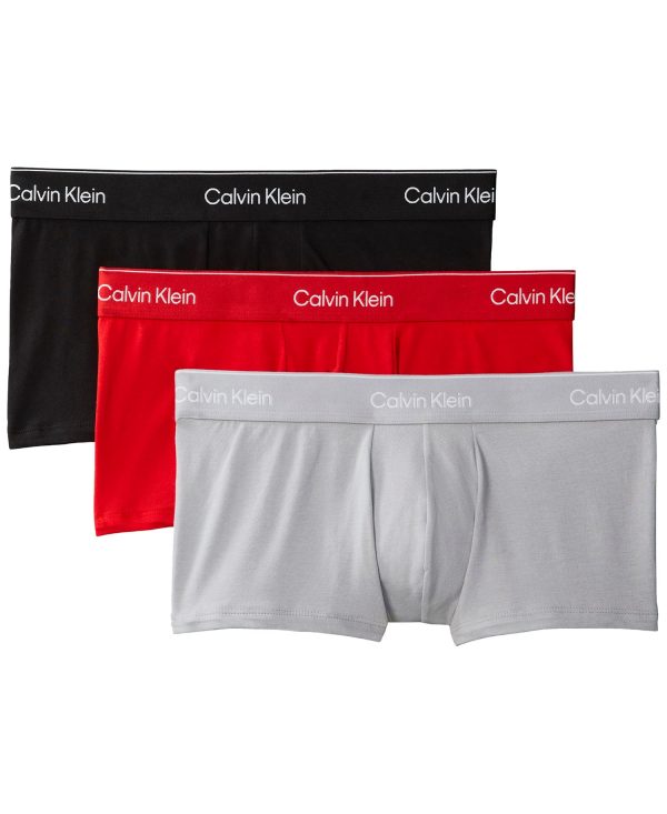 Men's Icon Low-Rise Trunks, Pack of 3