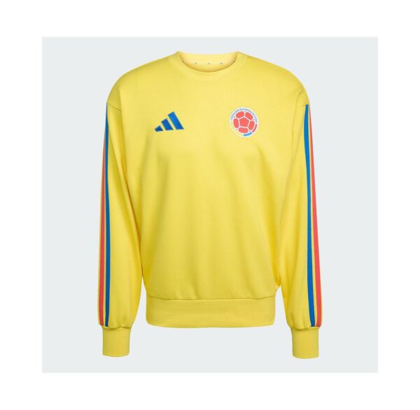 Men's Yellow Colombia National Team FIFA x World Cup Alphaskin Crewneck Sweatshirt