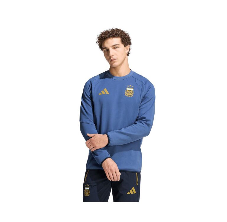 Men's Blue Argentina National Team FIFA x World Cup Tiro Travel Sweatshirt