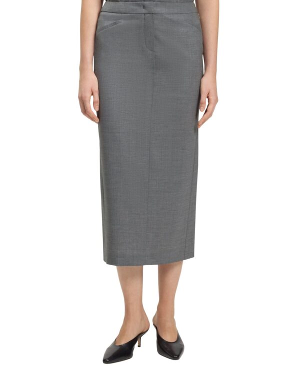 BOSS by Women's Mélange Virgin Wool Pencil Skirts