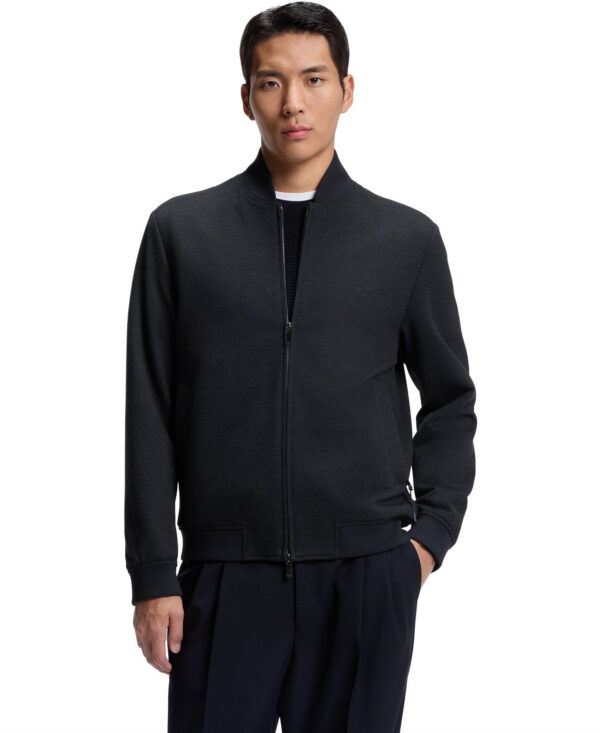 Men's Fabric Slim-Fit Jacket