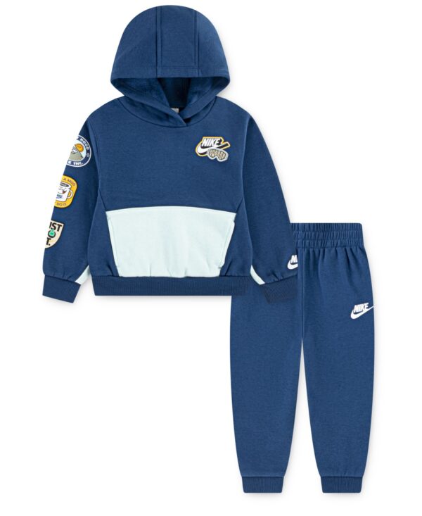 Boys' Toddler 2T-4T Pull-On Hoodie and Pants, 2-Piece Set