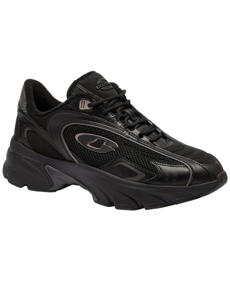 Men's Bolt Runner Lace-Up Sneakers