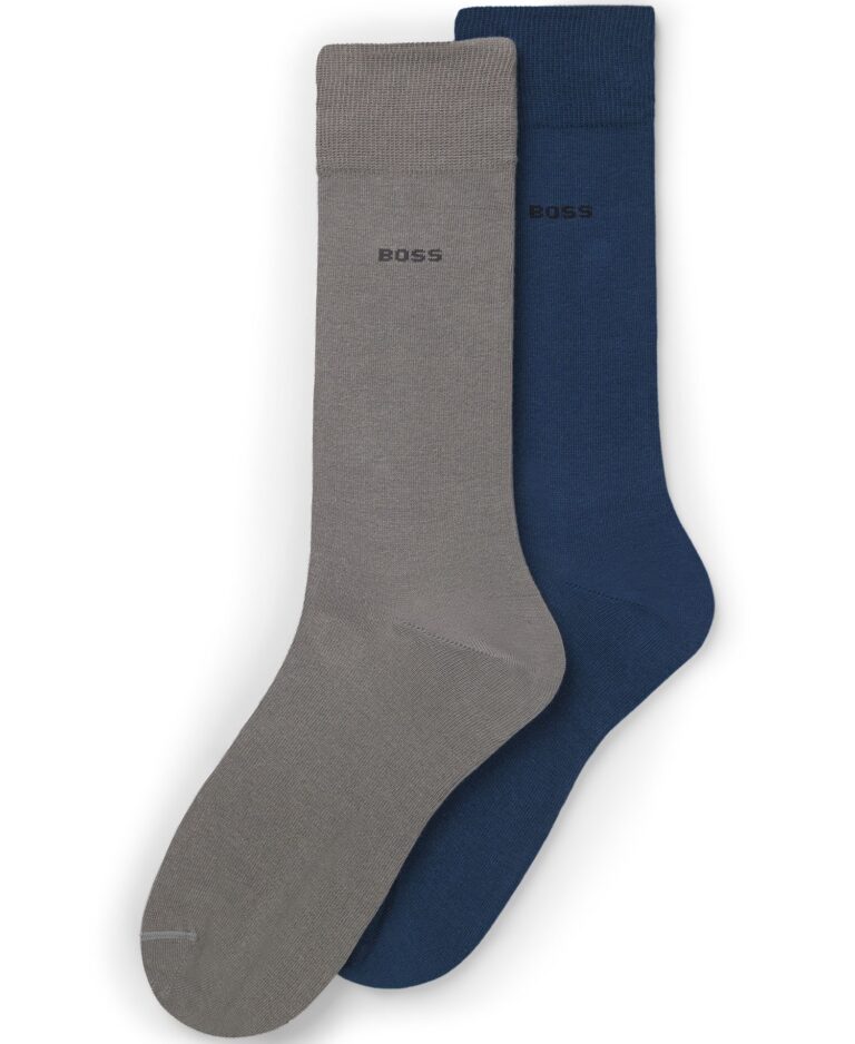 Men's Crew Length Socks, 2-Pack