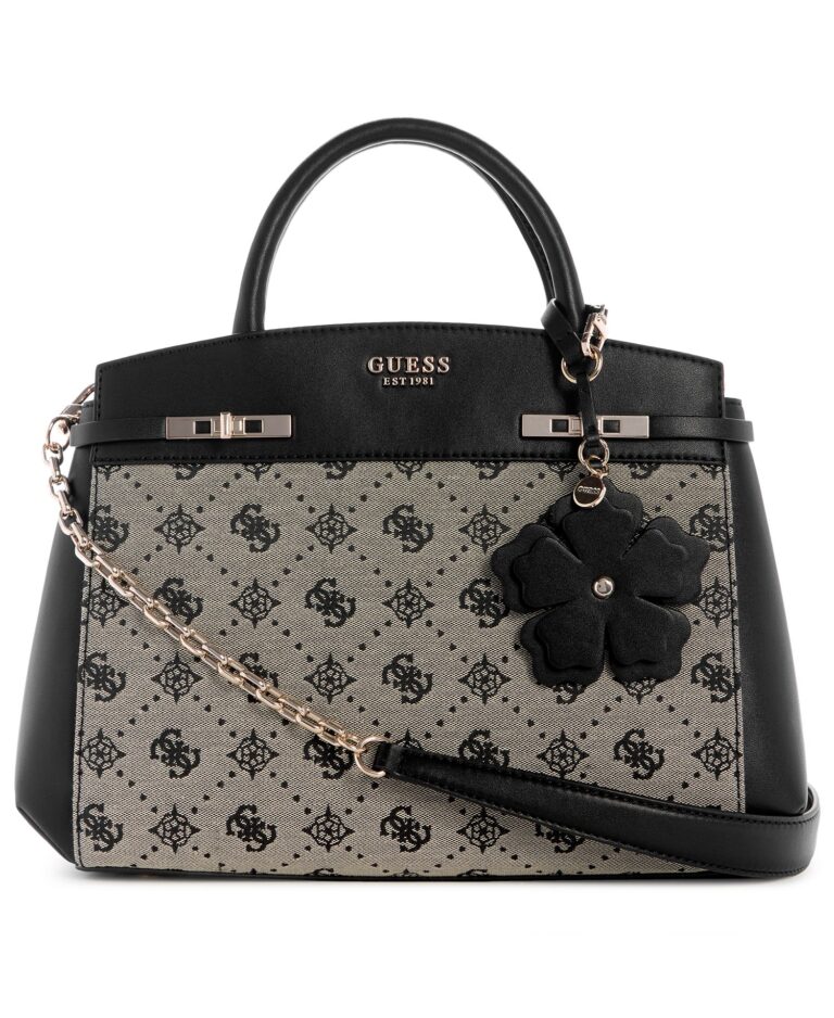 Melinda Logo Medium Tri Comp Satchel Bag