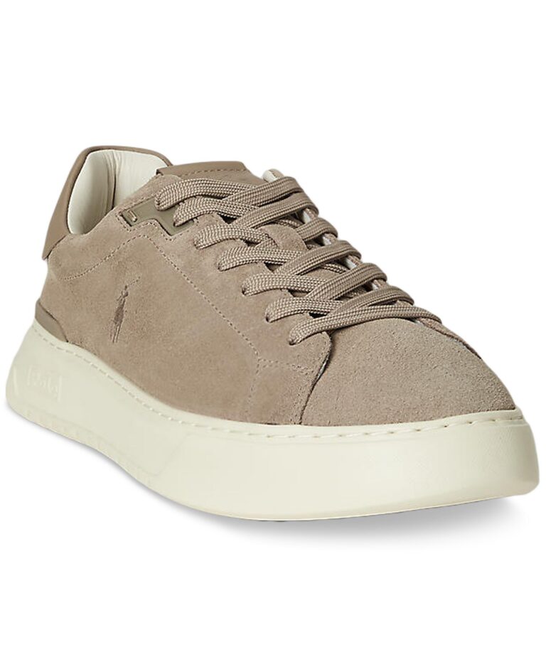 Men's RLite Court Round-Toe Sneakers