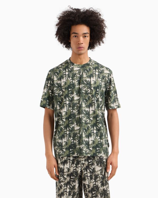 Men's Palm-Print T-Shirt