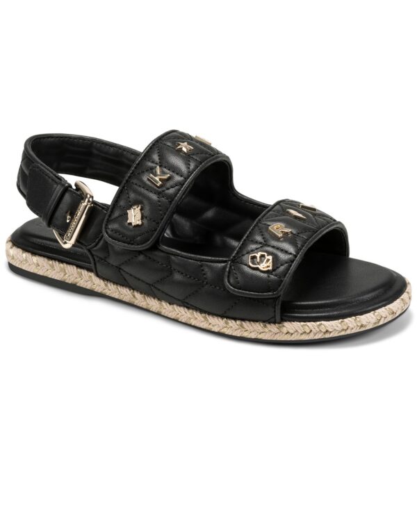 Women's Charlay Studs Flat Espadrille Sandals