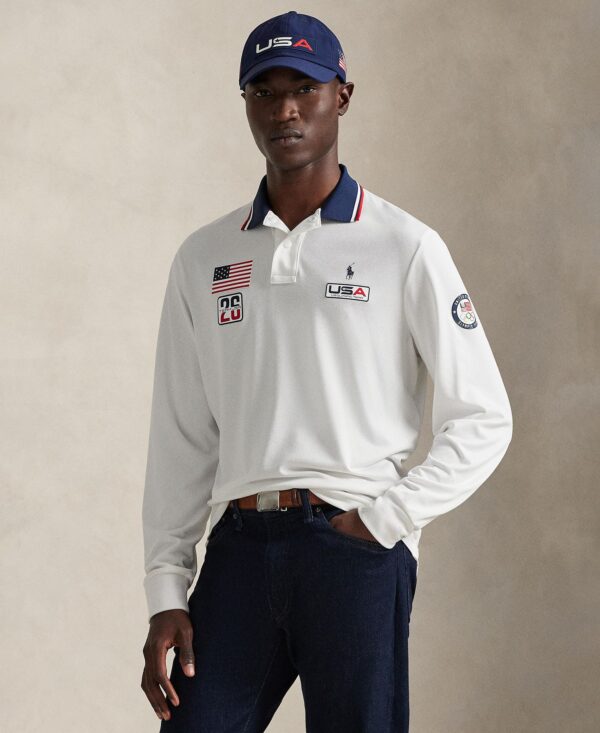 Men's Team USA Performance Mesh Polo Shirt
