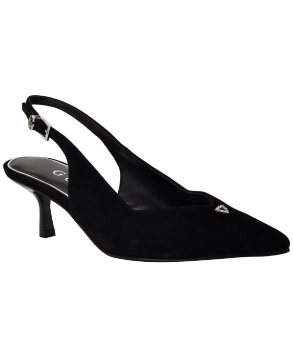 Women's Yannick Embellished Kitten Heel Slingback Pumps