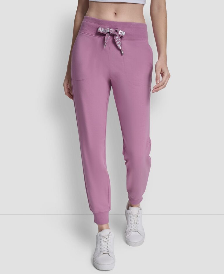 Women's Logo-Drawstring High-Rise Joggers
