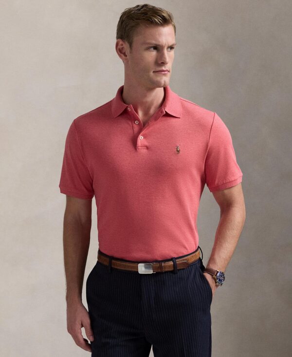 Men's Custom Slim-Fit Soft Cotton Polo Shirt