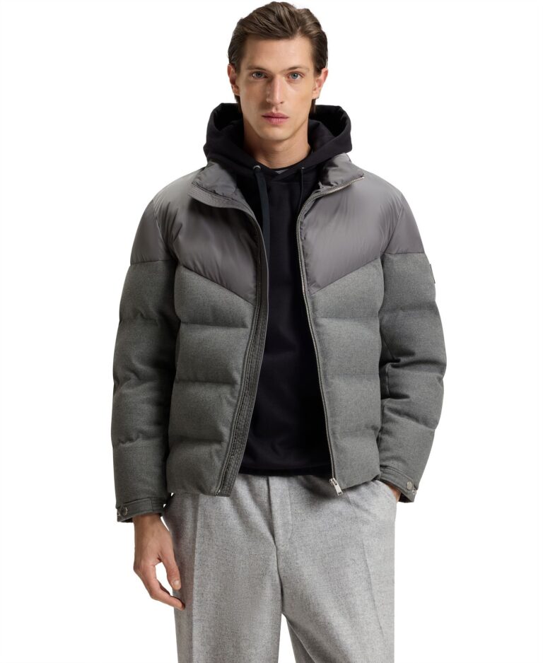 Men's Waterproof Brushed Flannel Jacket