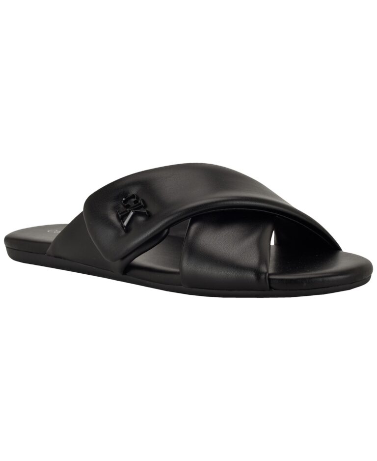 Women's Renley Criss-Cross Flat Slip-On Sandals