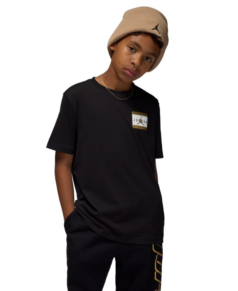 Boys' 8-20 Label Graphic Print T-Shirt