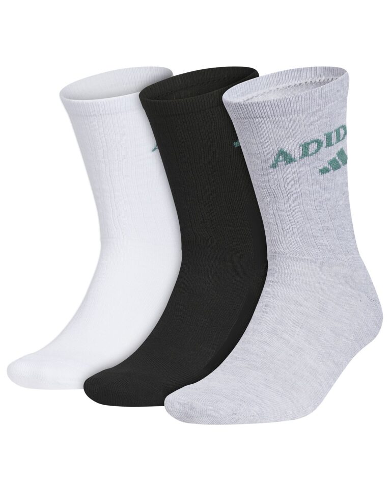 Men's Foundation Sport Crew Socks, 3-Pack