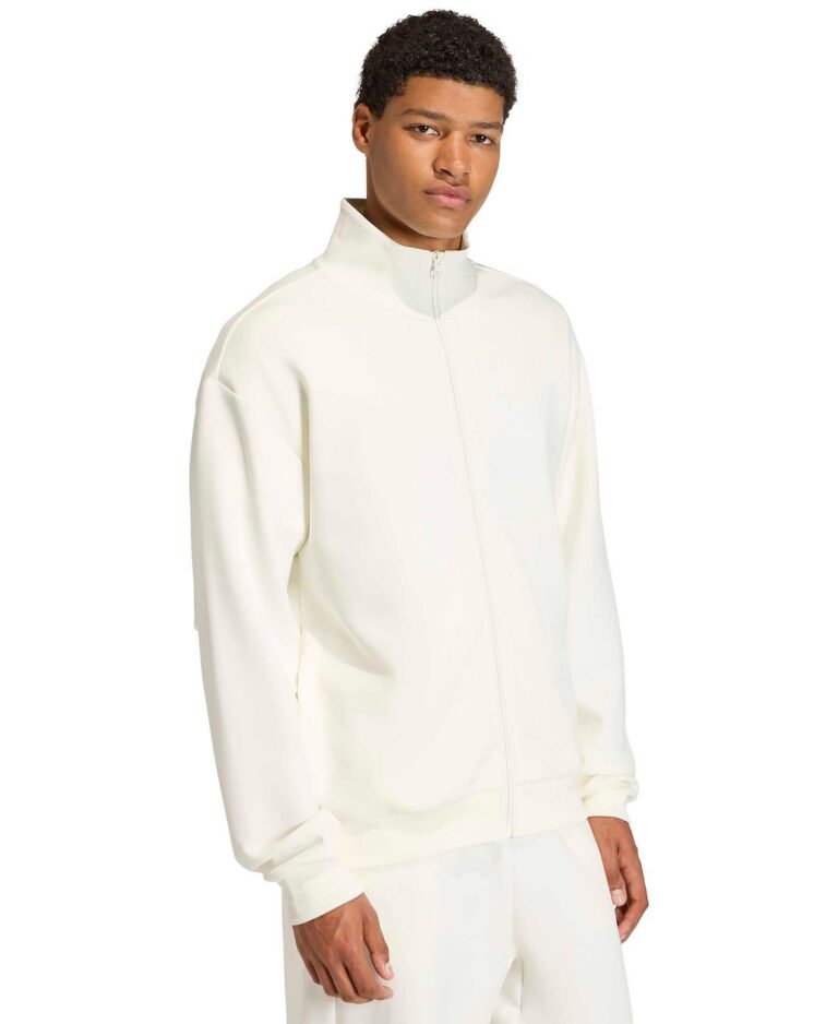 Men's Soft Lux Zipper Track Sweatshirt