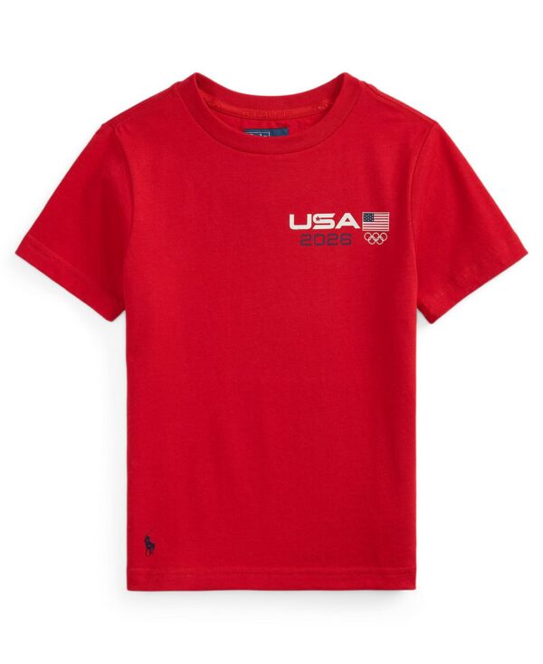 Boys' 2-7 Team USA Graphic Print T-Shirt