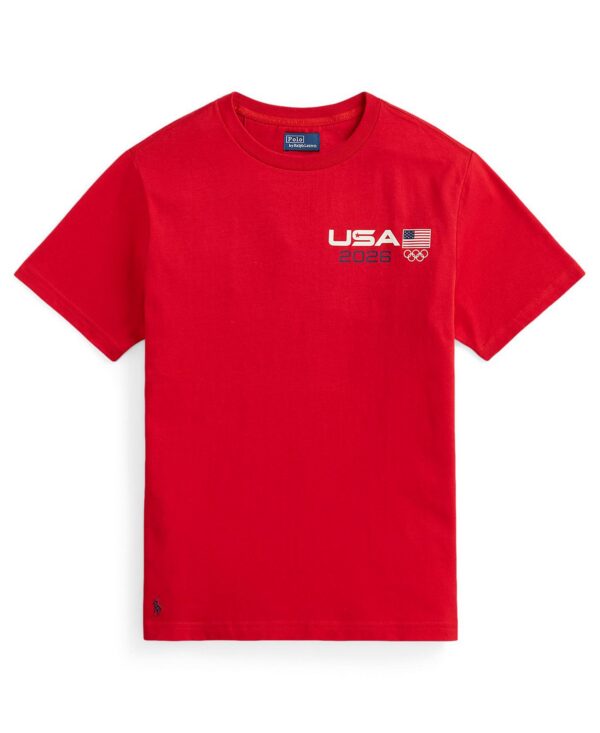 Boys' 8-20 Team USA Graphic Print Crewneck T-Shirt