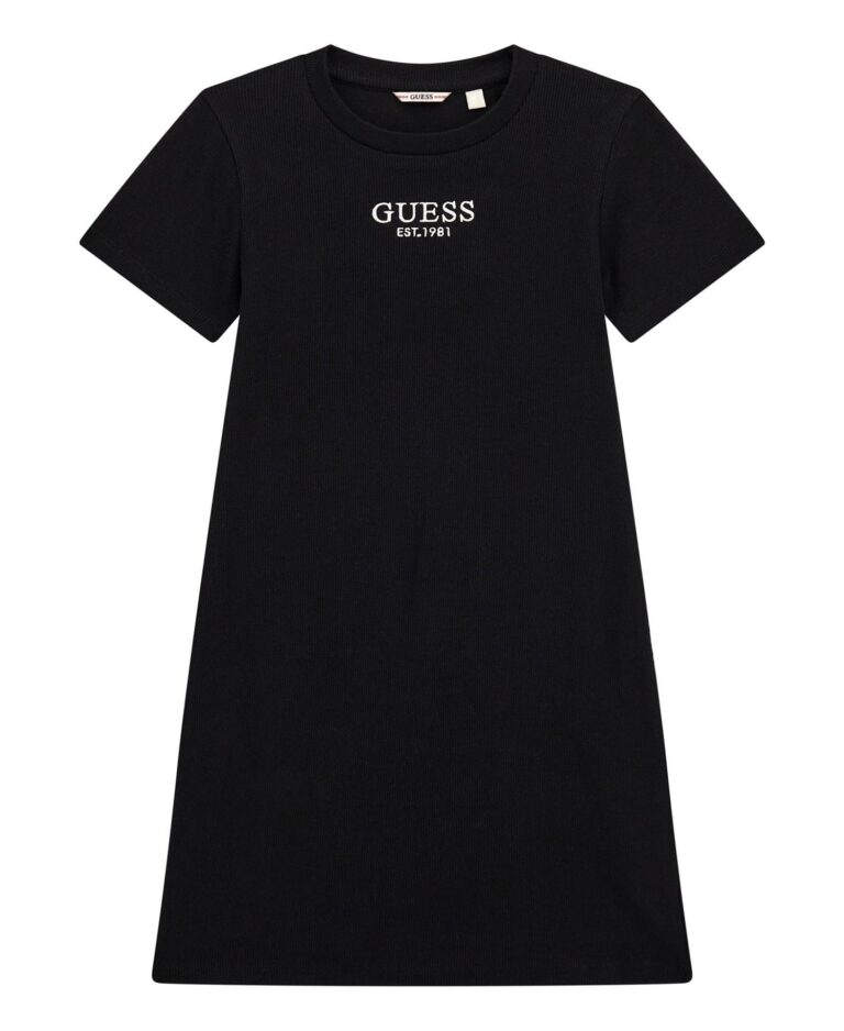 Girl' 7-16 Short-Sleeve Rib Dress